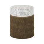 Westby Cylinder Swivel Ottoman