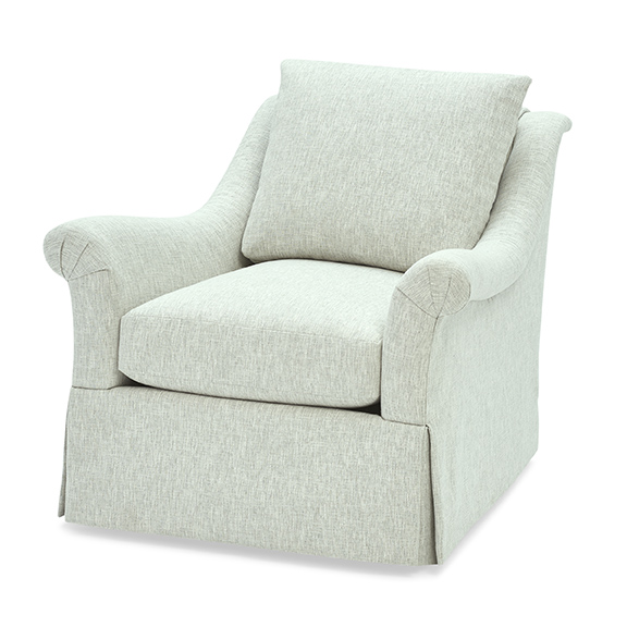 Grace Waterfall Skirted Chair