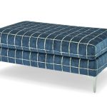 Lauren Chrome Rectangular Ottoman