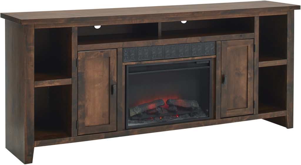84" Fireplace Console