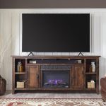 84" Fireplace Console