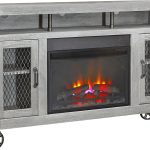 62" Highboy Fireplace Console