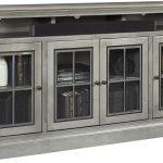 73" Highboy Console w/ 4 Doors