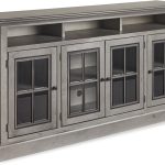 73" Highboy Console w/ 4 Doors