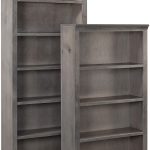 74" Bookcase w/ 4 fixed shelves