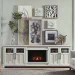 98" Fireplace Console