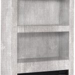 74" Fireplace Display Case