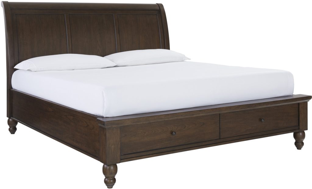 Queen Sleigh Bed HB