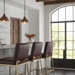 Ines Brass Bar Stool