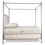 Odette Fabric Canopy Bed King