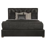 Avery Leather Panel Bed King (54.50" H)