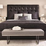 Avery Leather Panel Bed King (54.50" H)