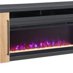 77" Fireplace Console w/ 42" Insert