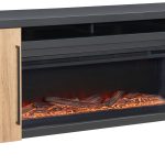 77" Fireplace Console w/ 42" Insert