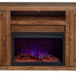 66" Fireplace Console