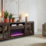 96" Fireplace Console