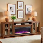 96" Fireplace Console