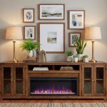 96" Fireplace Console