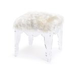 Peek Acrylic Ottoman