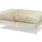 Lauren Chrome Rectangular Ottoman