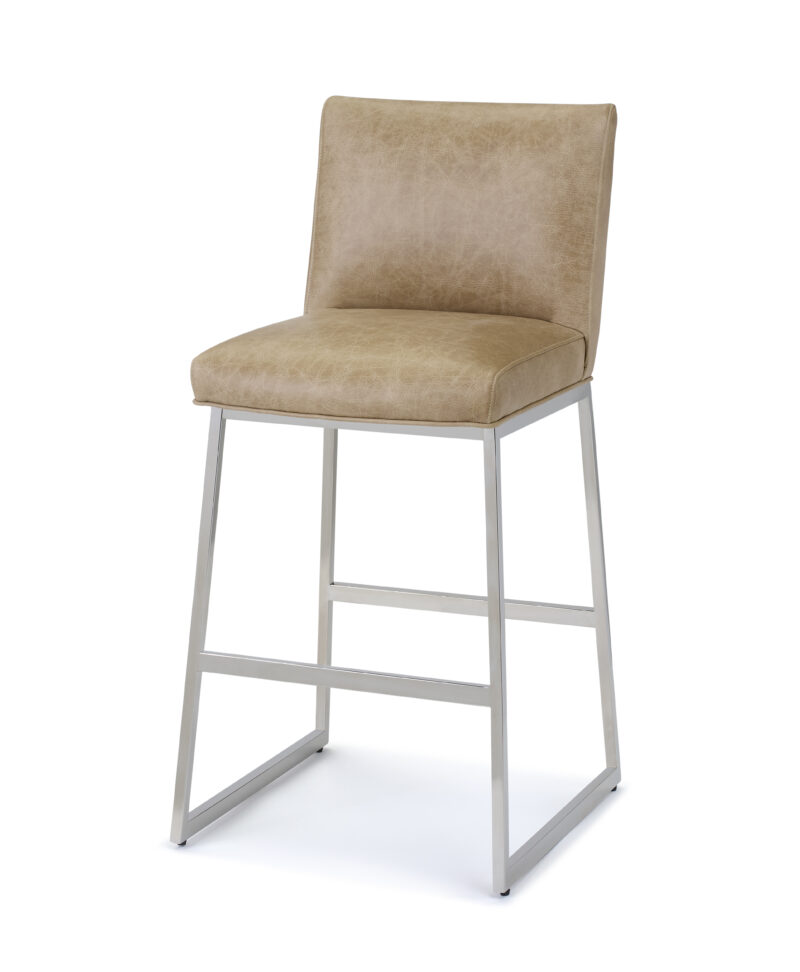 Ines Chrome Bar Stool