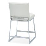 Ines Chrome Counter Stool