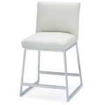 Ines Chrome Counter Stool