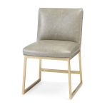 Ines Brass Side Chair