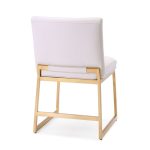 Ines Brass Side Chair