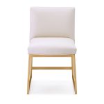 Ines Brass Side Chair