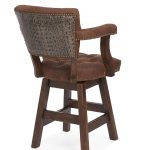 Clint Tufted Swivel Counter Stool