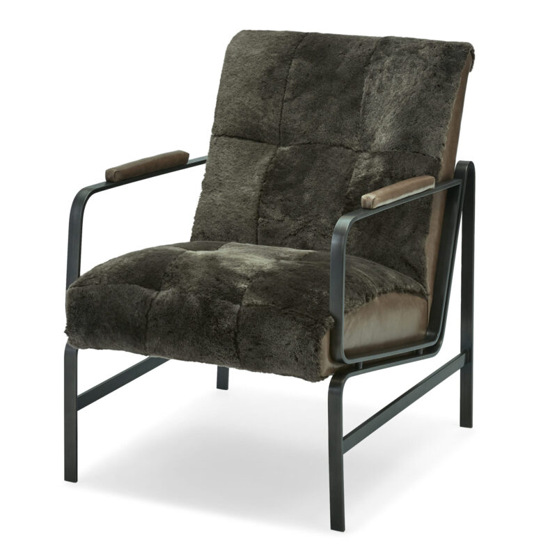 Jada Tufted Iron Chair