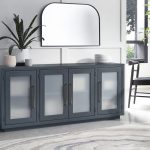 66" Console w/ 4 Doors