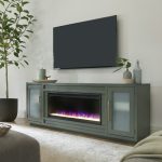 84" Fireplace Console