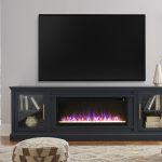98" Fireplace Console