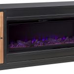 82" Fireplace Console w/ 42" Insert