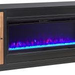 82" Fireplace Console w/ 42" Insert