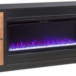 82" Fireplace Console w/ 42" Insert