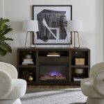 66" Fireplace Console