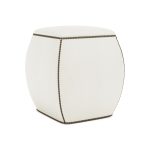 Delta Leather Ottoman