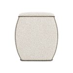 Delta Fabric Ottoman