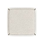 Delta Fabric Ottoman