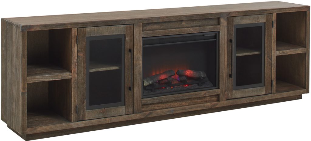 97" Fireplace Console