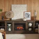97" Fireplace Console