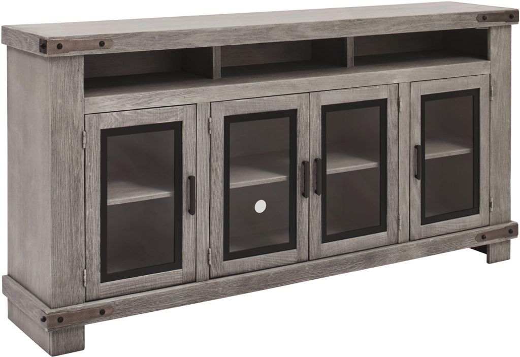 79" Highboy Console w/ 4 Doors