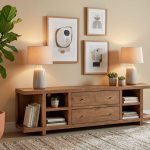 84" Console w/ 2 Drawers