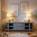 84" Console w/ 2 Drawers