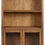 74" Bookcase w/ 2 Doors