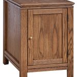 Chairside Table w/ Door