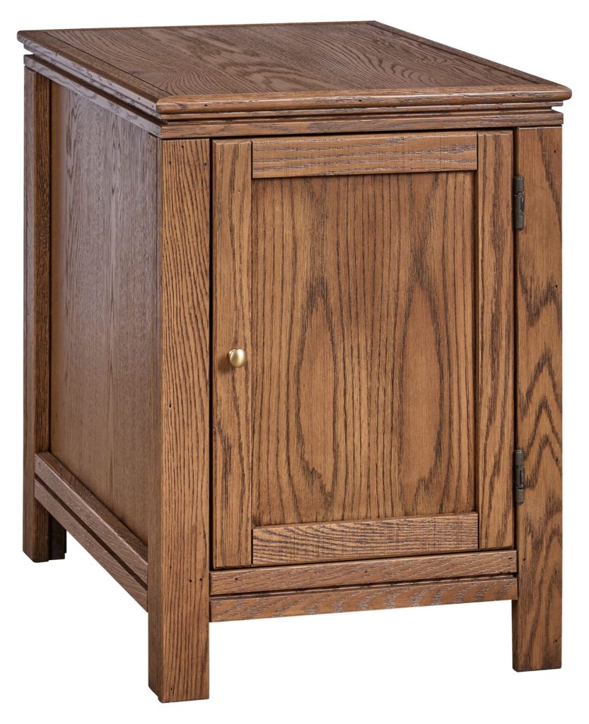Chairside Table w/ Door